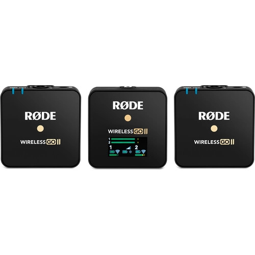 Компактная цифровая беспроводная микрофонная система/рекордер RODE Wireless Go II Dual, Black недорого