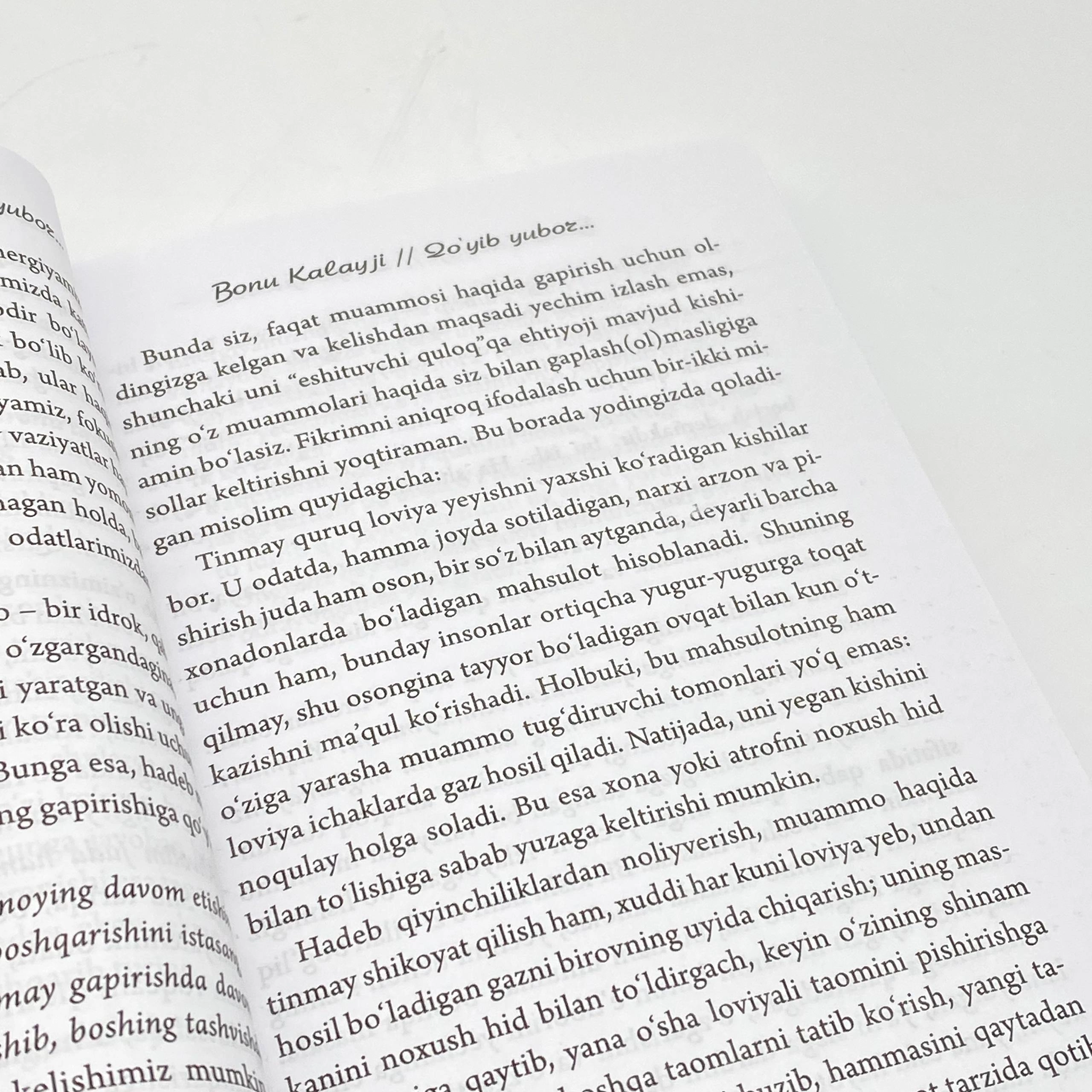 Bonu Kalayji: Qo'yib yubor onlayn