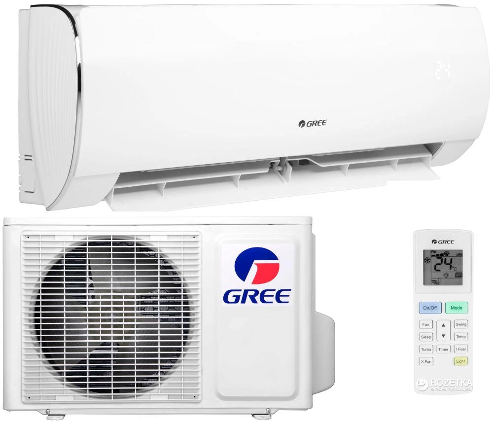 Gree Fairy Low Voltage 09 (145–265 V.da ishlaydi) konditsioneri O'zbekistonda