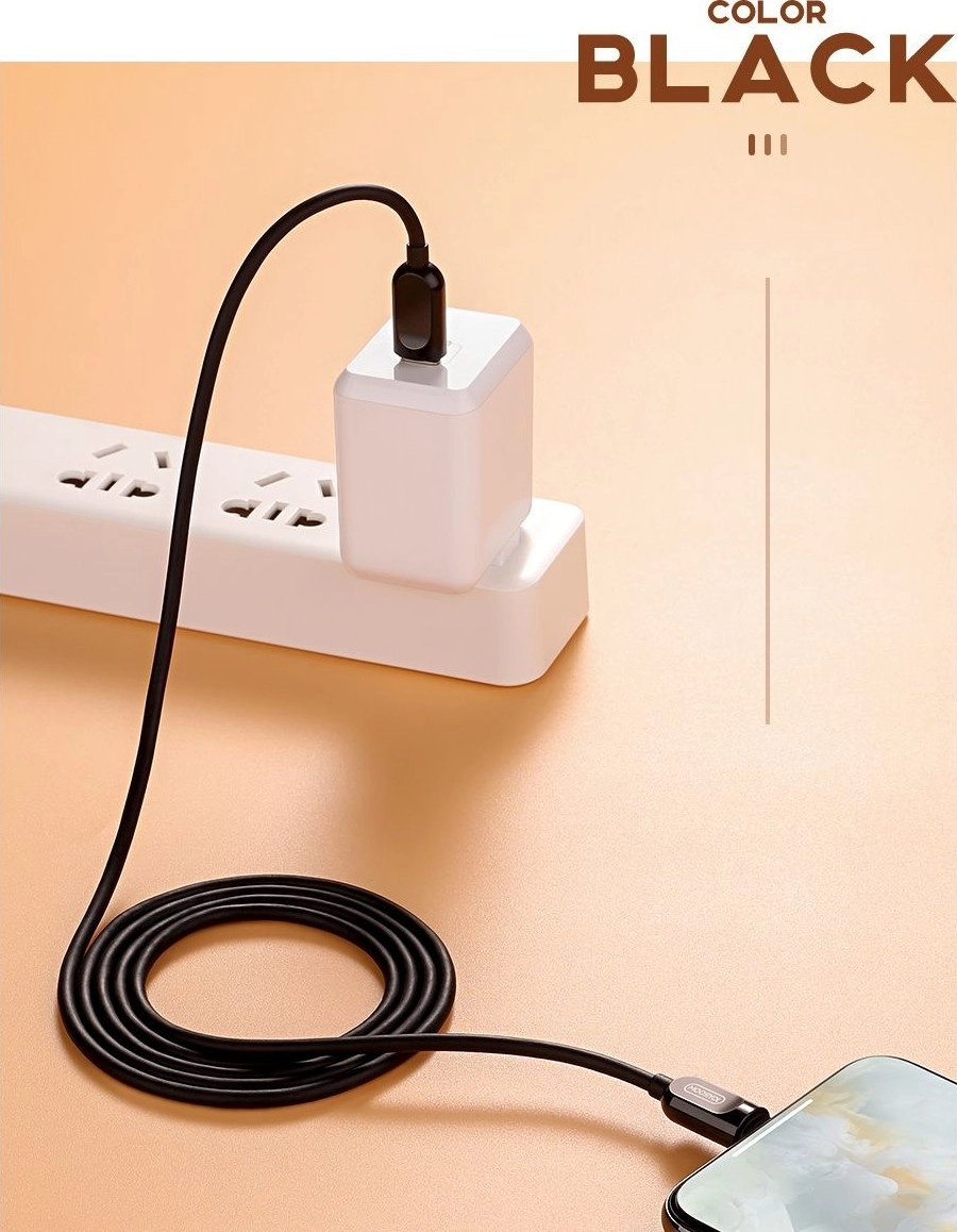 Joyroom S-M412 Type-c to Layting 36w 1m qora kabeli arzon