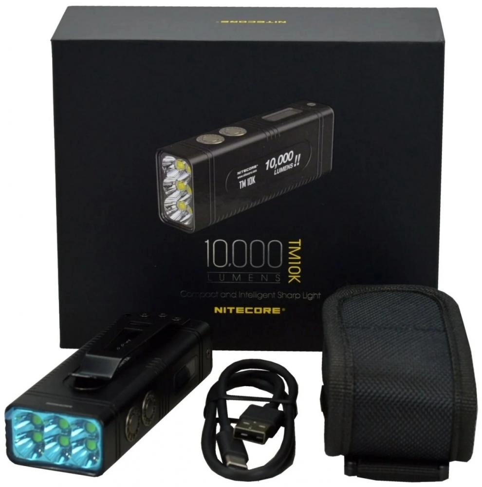 Ручной фонарь Nitecore TM10K рассрочка