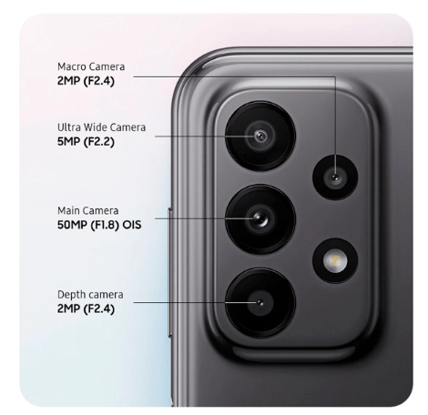 Samsung Galaxy A23 4/128 GB (Gray) smartfoni onlayn