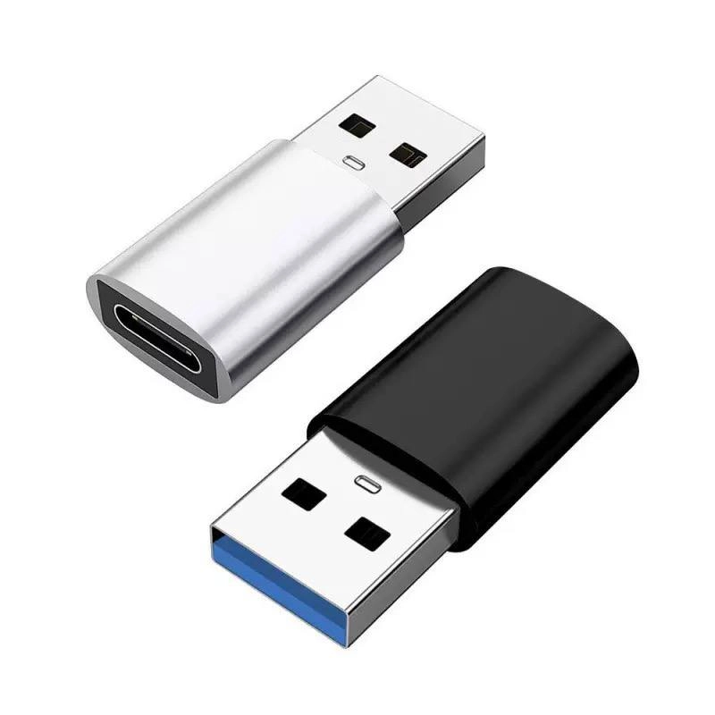 Переходник USB Type-C  на USB 3.0, Black недорого