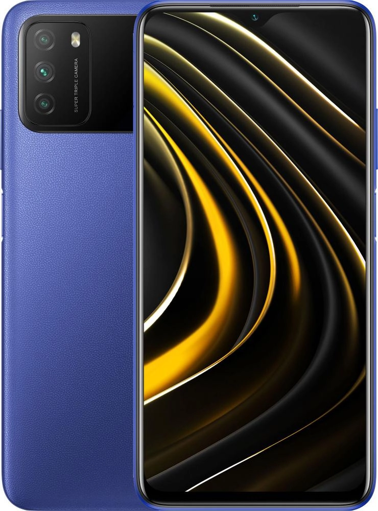 Xiaomi Poco M3 4/64GB Blue (Global version) smartfoni sotib olish
