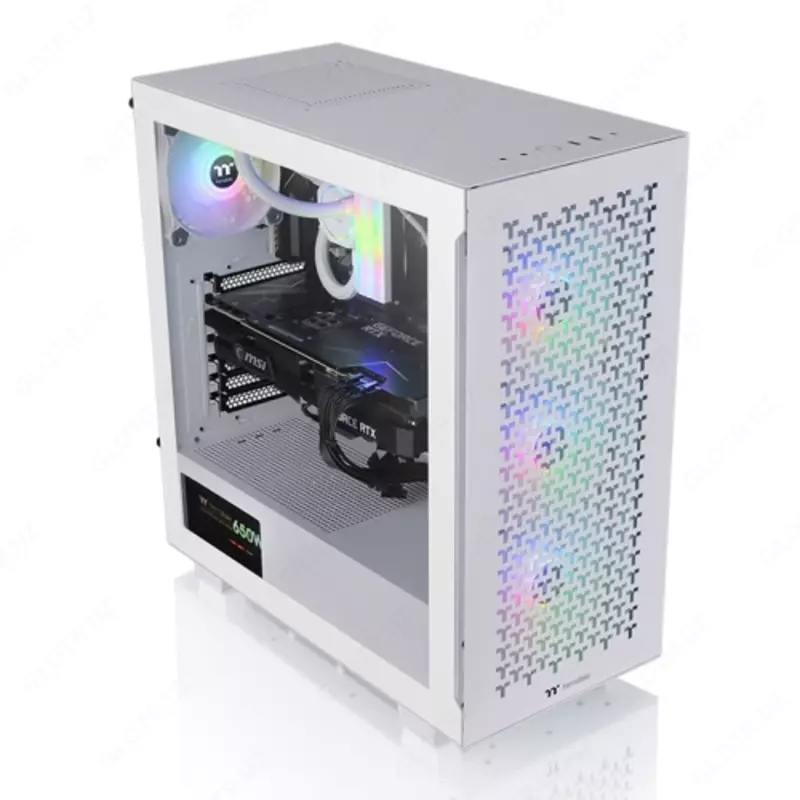 Thermaltake V350TG Snow CA-1S3-00M6WN-03 kompyuter korpusi Snow arzon