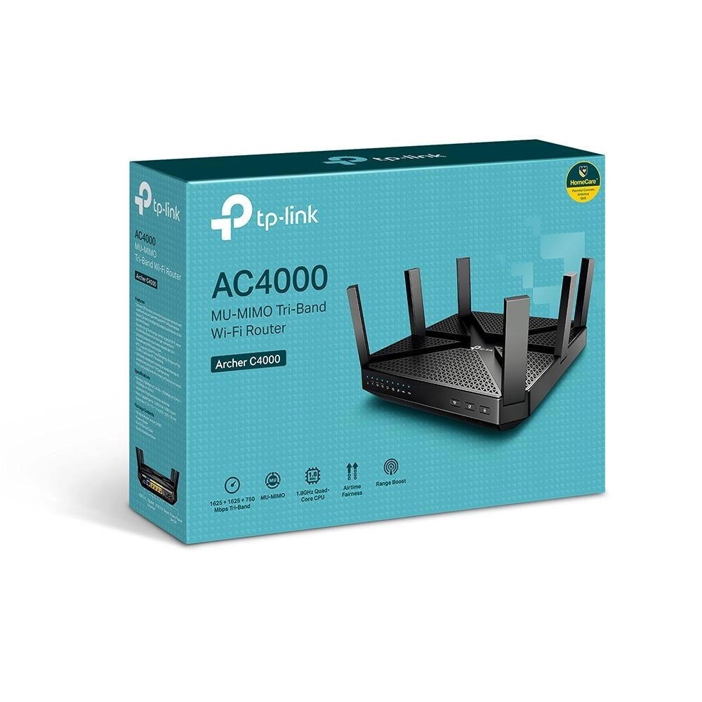 TP-LINK Archer C4000 Wi-Fi routeri bo'lib to'lash