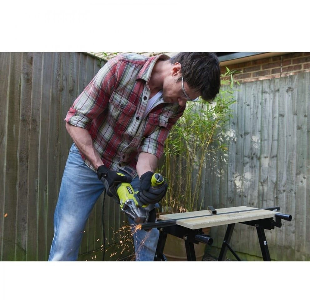 Угловая шлифмашина электрическая Ryobi RAG950-125S (5133002495) недорого