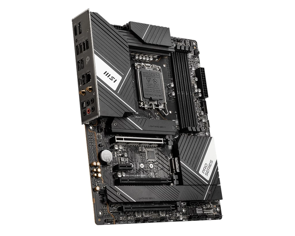 MSI PRO Z790-A WIFI DDR4 s1700 Z790 4xDDR4 M.2 HDMI DP Wi-Fi BT ATX ona platasi arzon