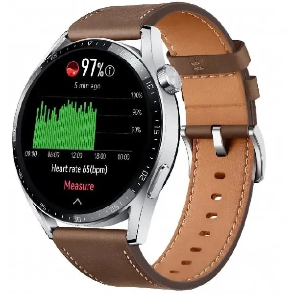 HUAWEI Watch GT3 46 mm jigarrang smart-soati O'zbekistonda