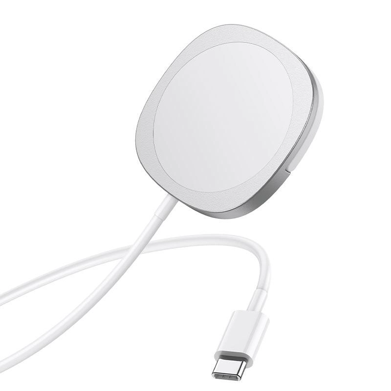 MagSafe Hoco CW35 oq Zaryadlovchi bilan ushlagich arzon
