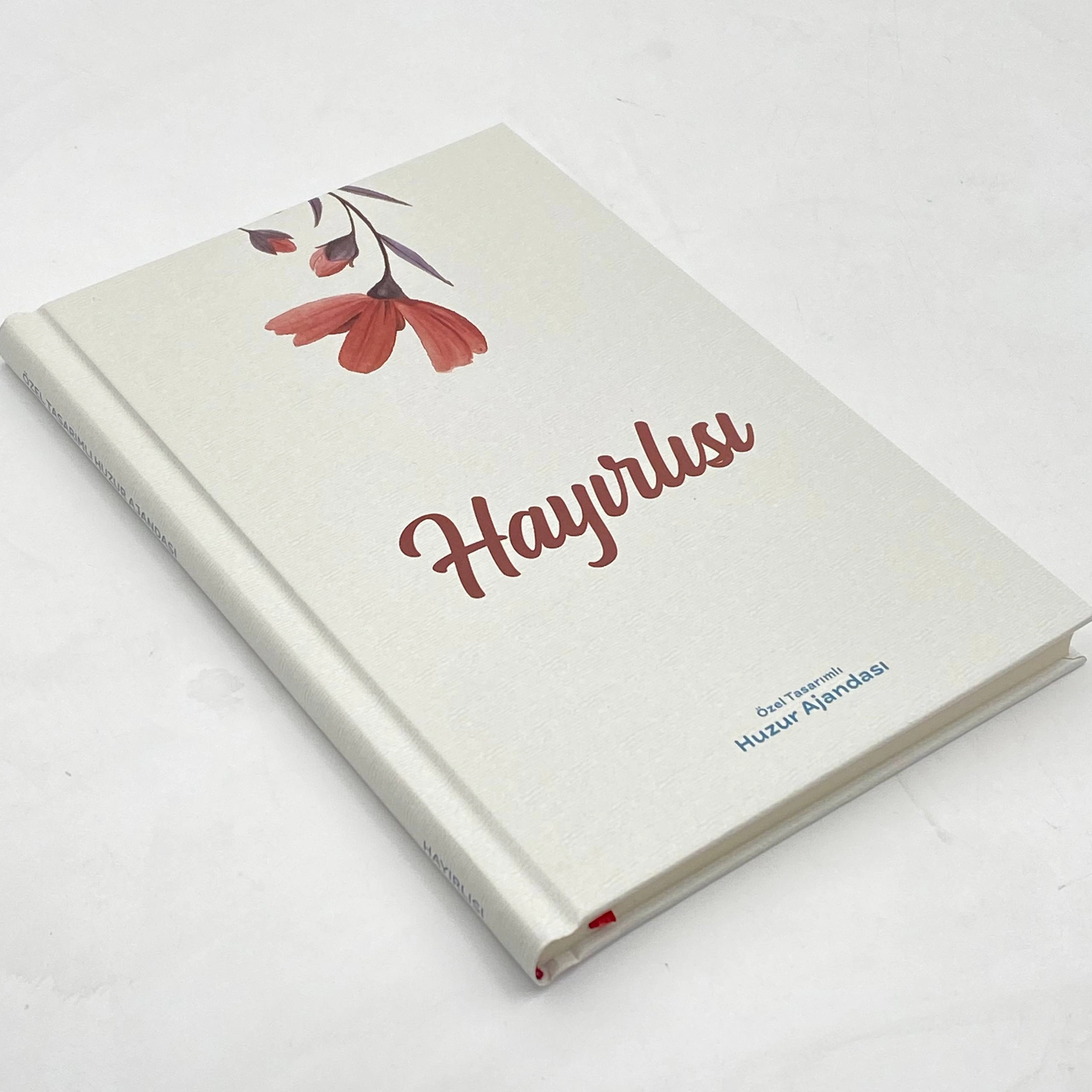 Hayırlısı Özel Tasarımlı Huzur Ajandası arzon
