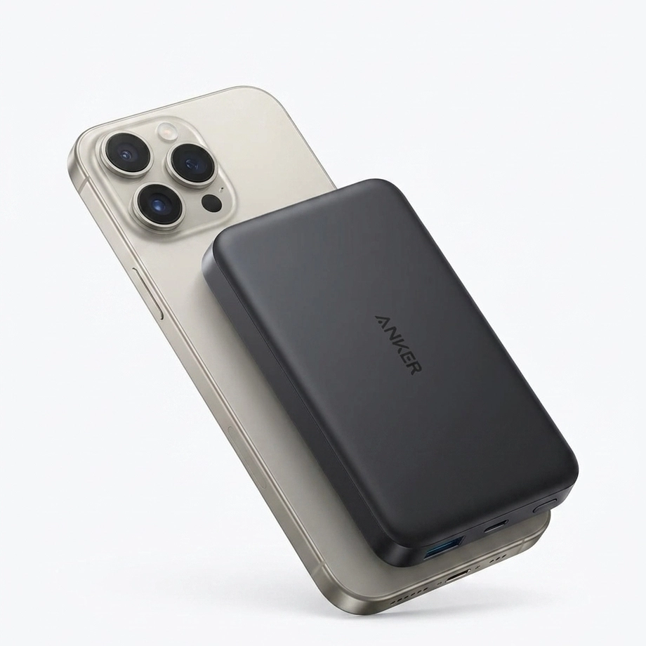 Tashqi akkumulyator Anker MagGo Power Bank 10000 mAs 30W , Black arzon
