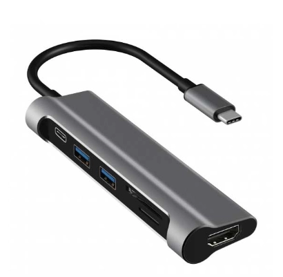 Многофункциональный адаптер Jcpal JCP6217 USB-C - 4k HDMI 6 в 1 купить