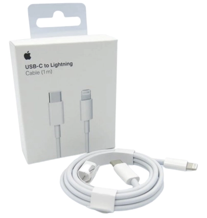 Apple Lightning to USB-C 20W (ORG K-CH) 1m oq kabeli onlayn