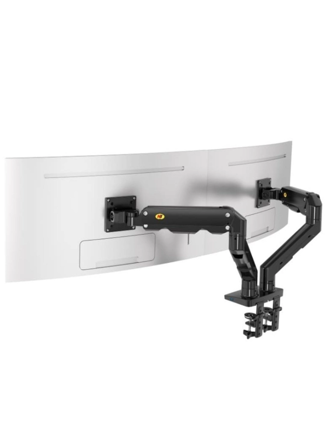 NB G65 stol usti monitor kronshteyni (27″ – 34″) , Black O'zbekistonda