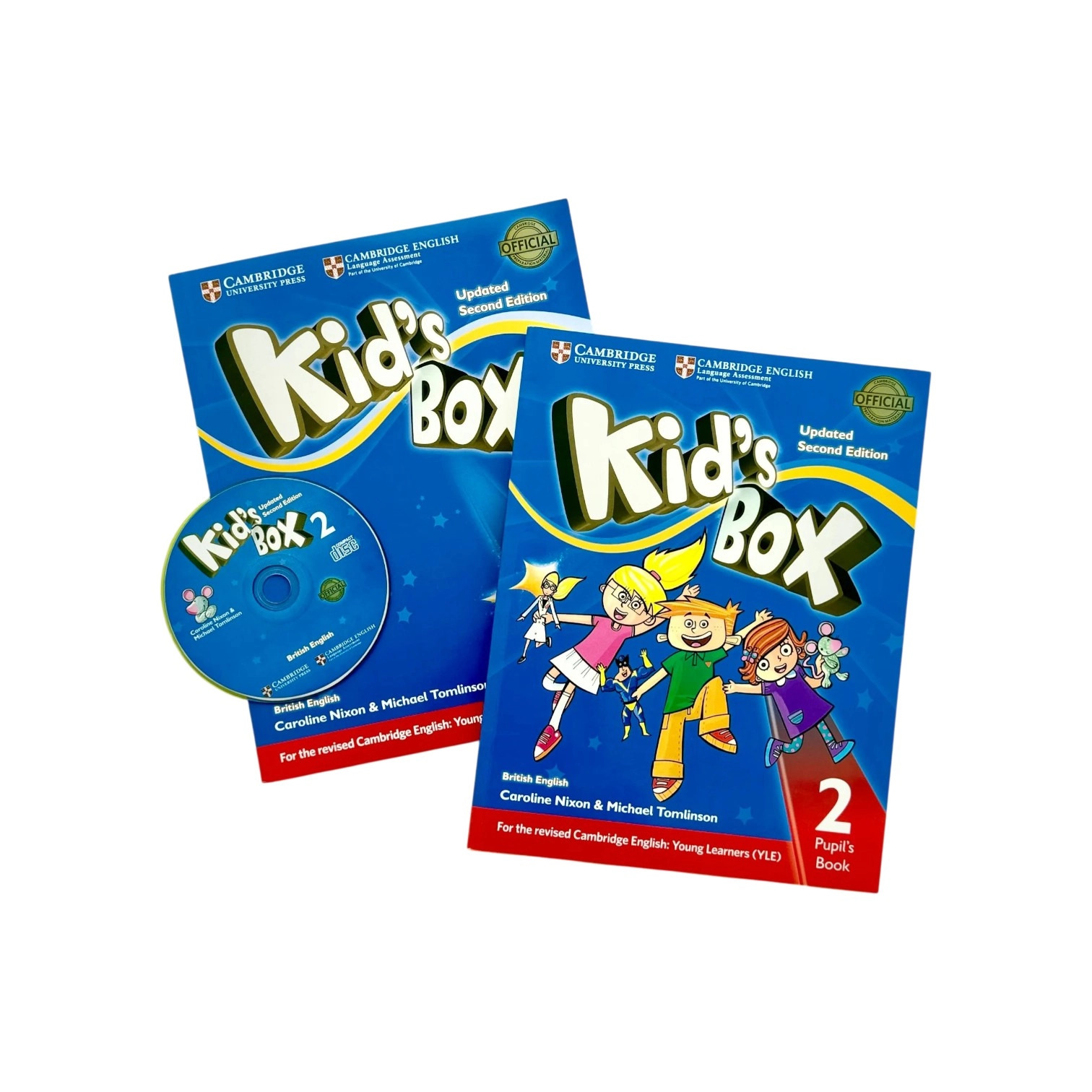 Kid's Box 2 Updated Second Edition (Pupil's book + Activity book + диск) sotib olish