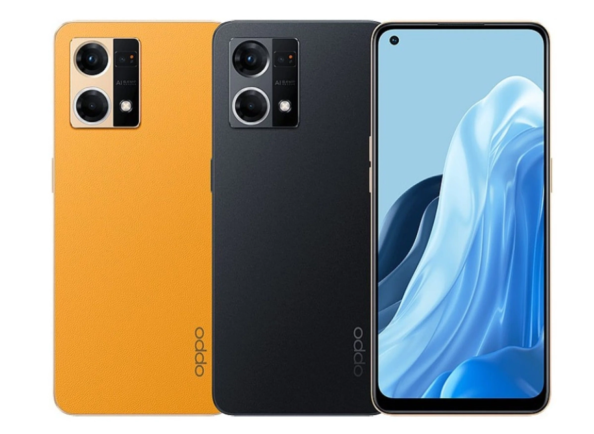 OPPO Reno 7 8/128GB Apelsinrang Smartfoni yetkazib berish