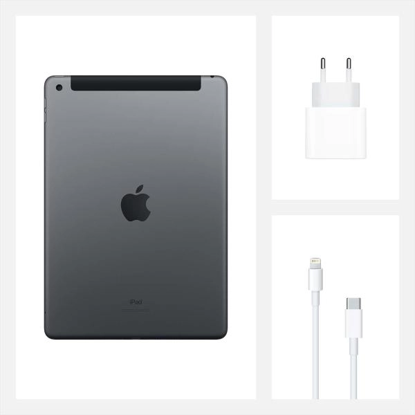 Планшет Apple iPad 8 (2020) 128Gb Wi-Fi+4G Gray онлайн