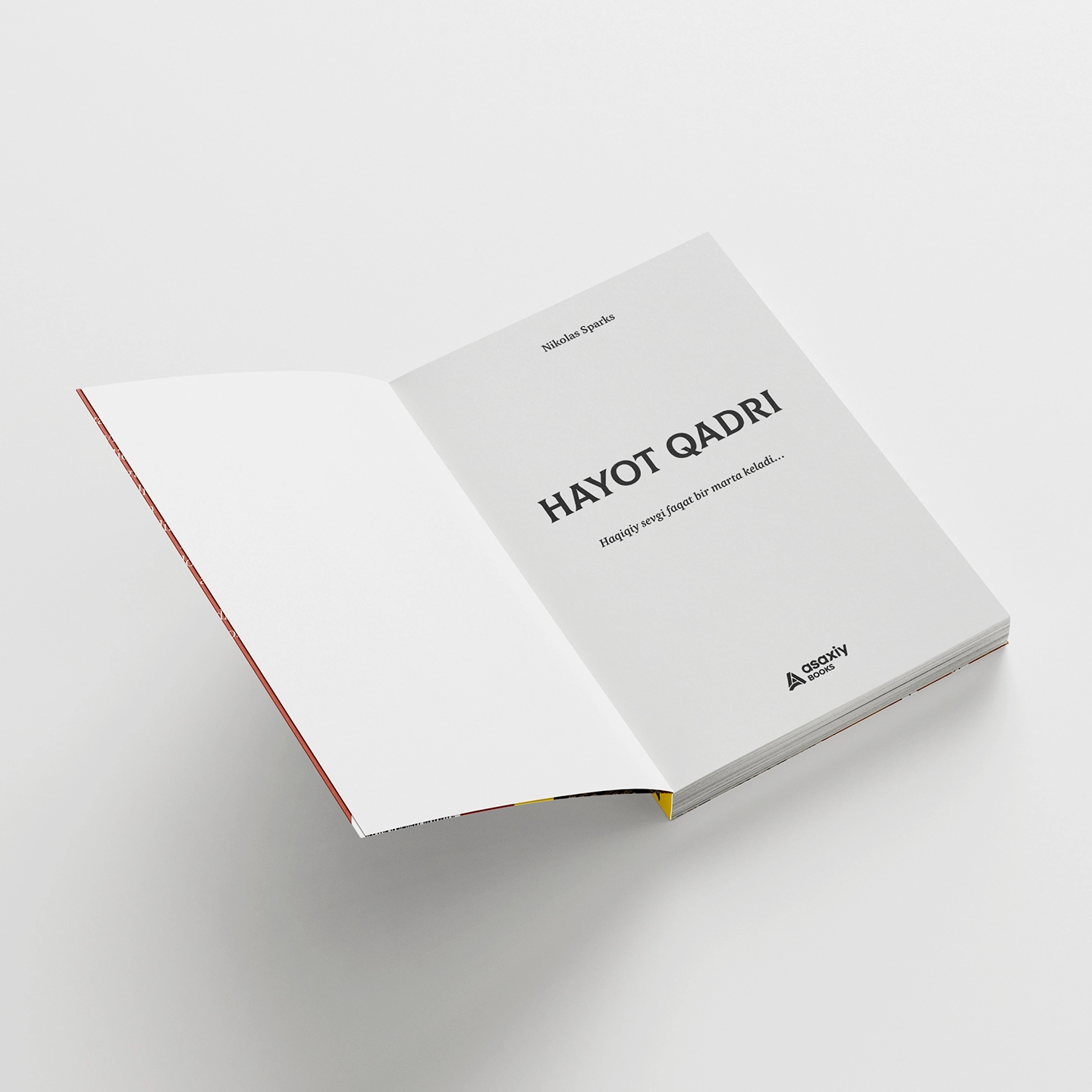 Nikolas Sparks: Hayot qadri O'zbekistonda