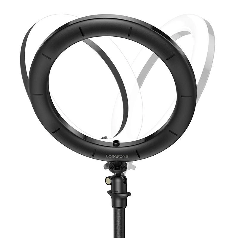 Кольцевая лампа 26 см + Штатив Borofone BH30 Soarer в Узбекистане