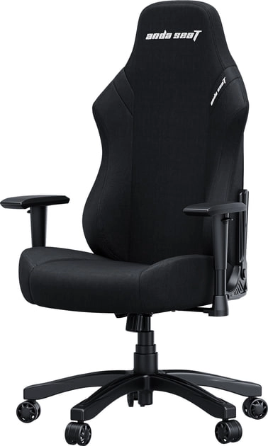Anda Seat Luna Size L Black Fabric o‘yin kreslosi bo'lib to'lash