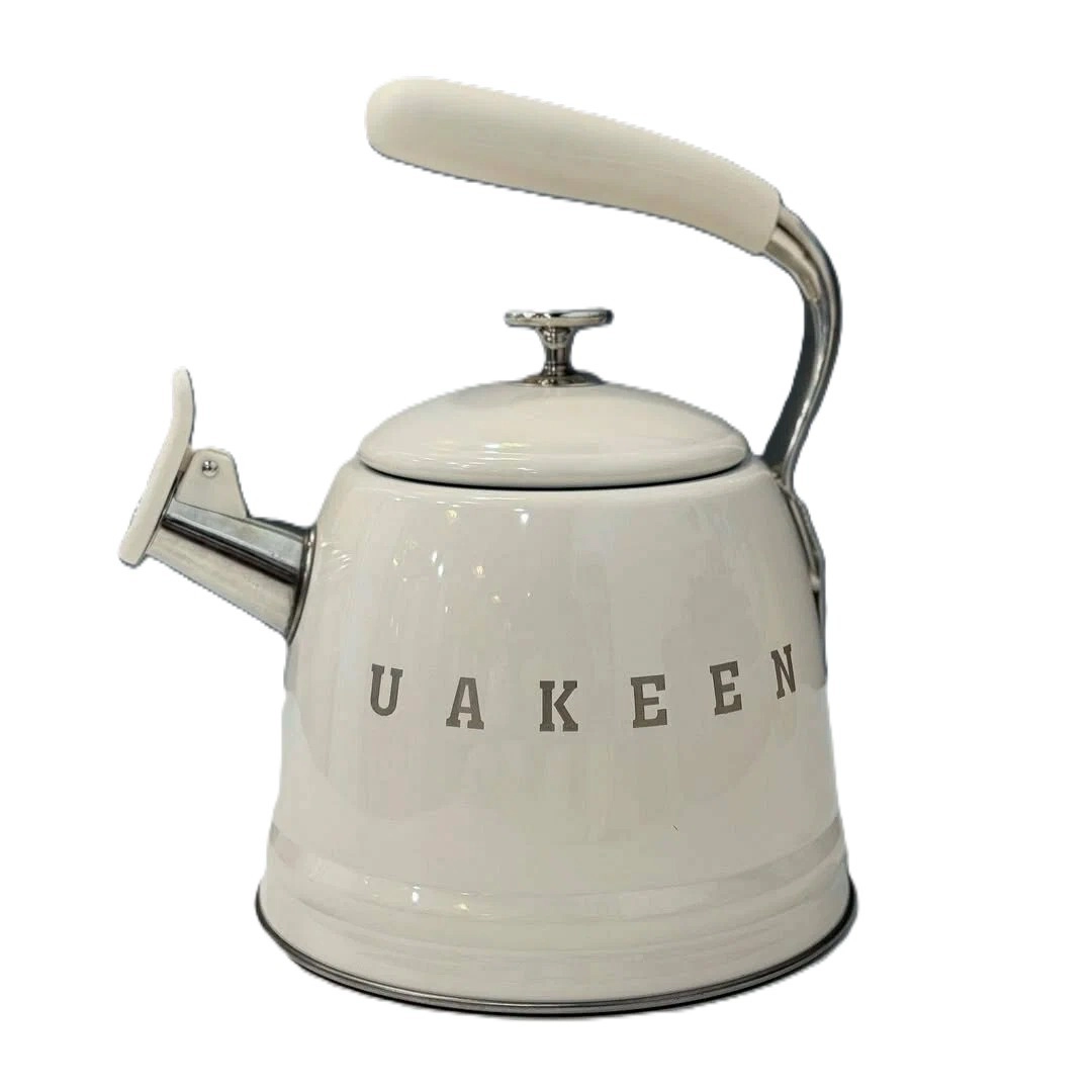 UAKEEN VK-119 3.5 l, hushtakli choynak, zanglamaydigan po‘latdan , Beige sotib olish