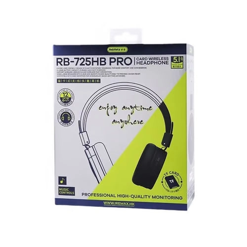 Беспроводные наушники  Remax RB-725 HB PRO черный купить