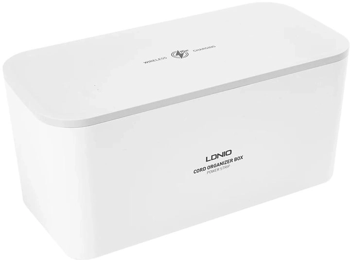 Сетевой фильтр-удлинитель LDNIO SEW5359 2500 Вт 5 розеток 2 USB / 1 TYPE-C Wireless 2 м белый недорого