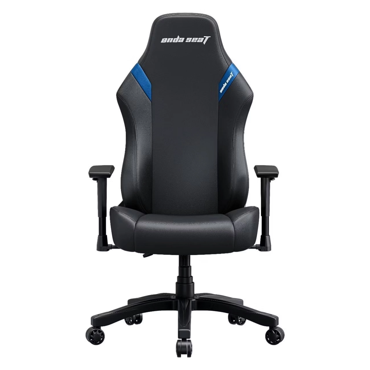 Игровое кресло Anda Seat Luna Size L Black-Blue PVC цена