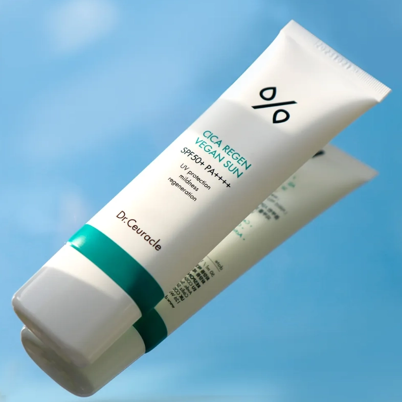 Dr.Ceuracle Cica Regen Vegan Sun SPF 50+ PA++++ quyoshdan saqlovchi kremi, 50 ml arzon