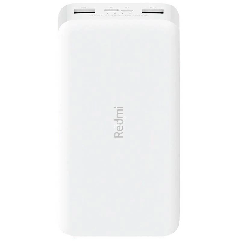 Xiaomi Redmi Power Bank Fast Charge 20000 mAh oq tashqi akkumulyatori sotib olish