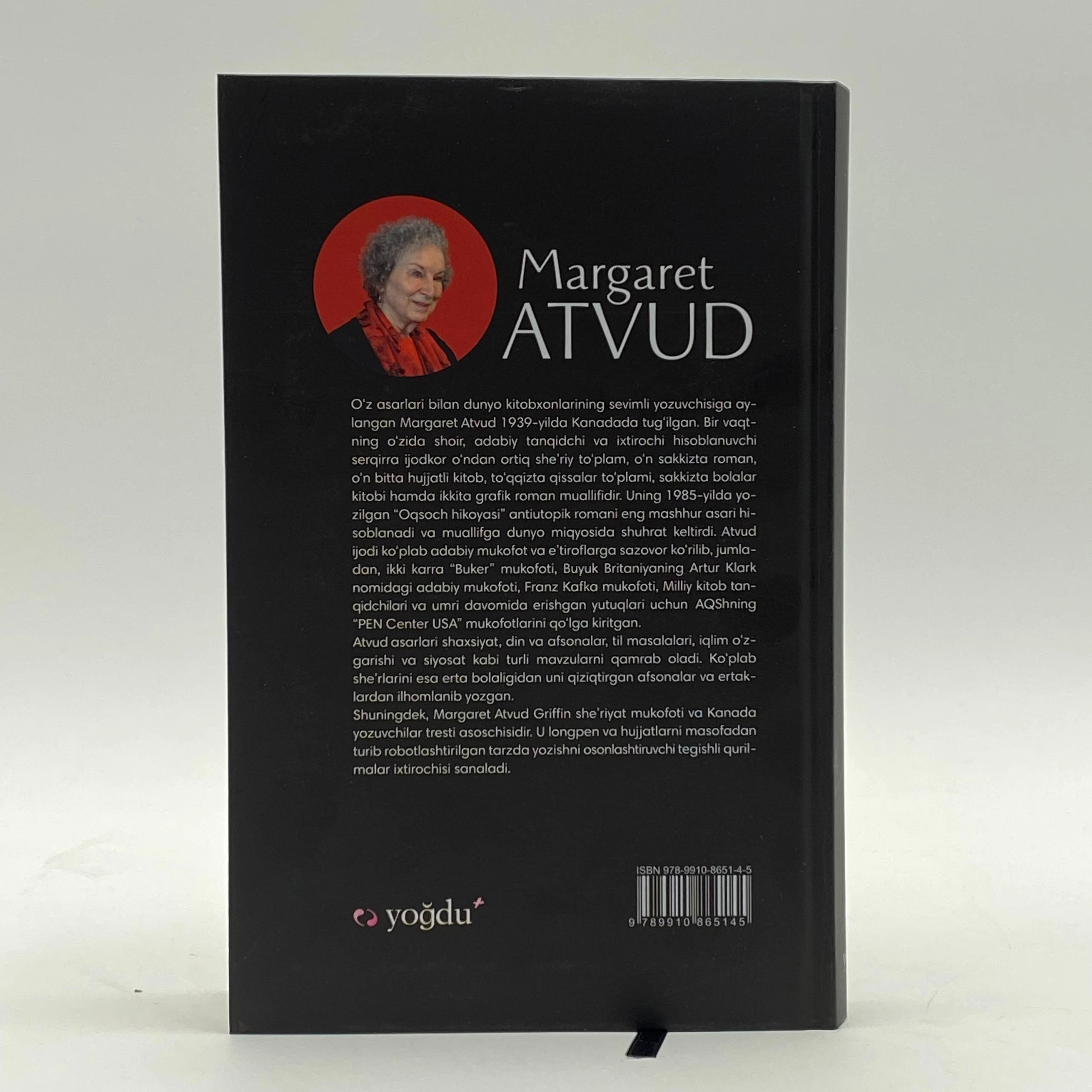 Margaret Atvud: Oqsoch hikoyasi rasm bilan