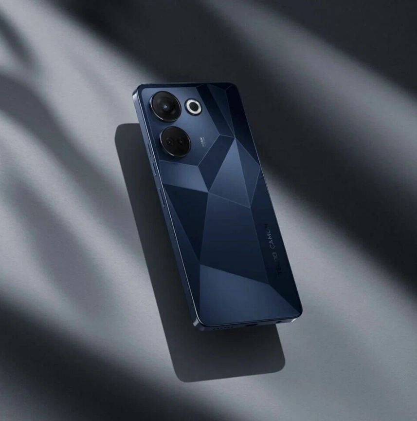 TECNO Camon 20 Pro 8/256GB Qora Smartfoni + Quloqchinlar sovg'aga! onlayn