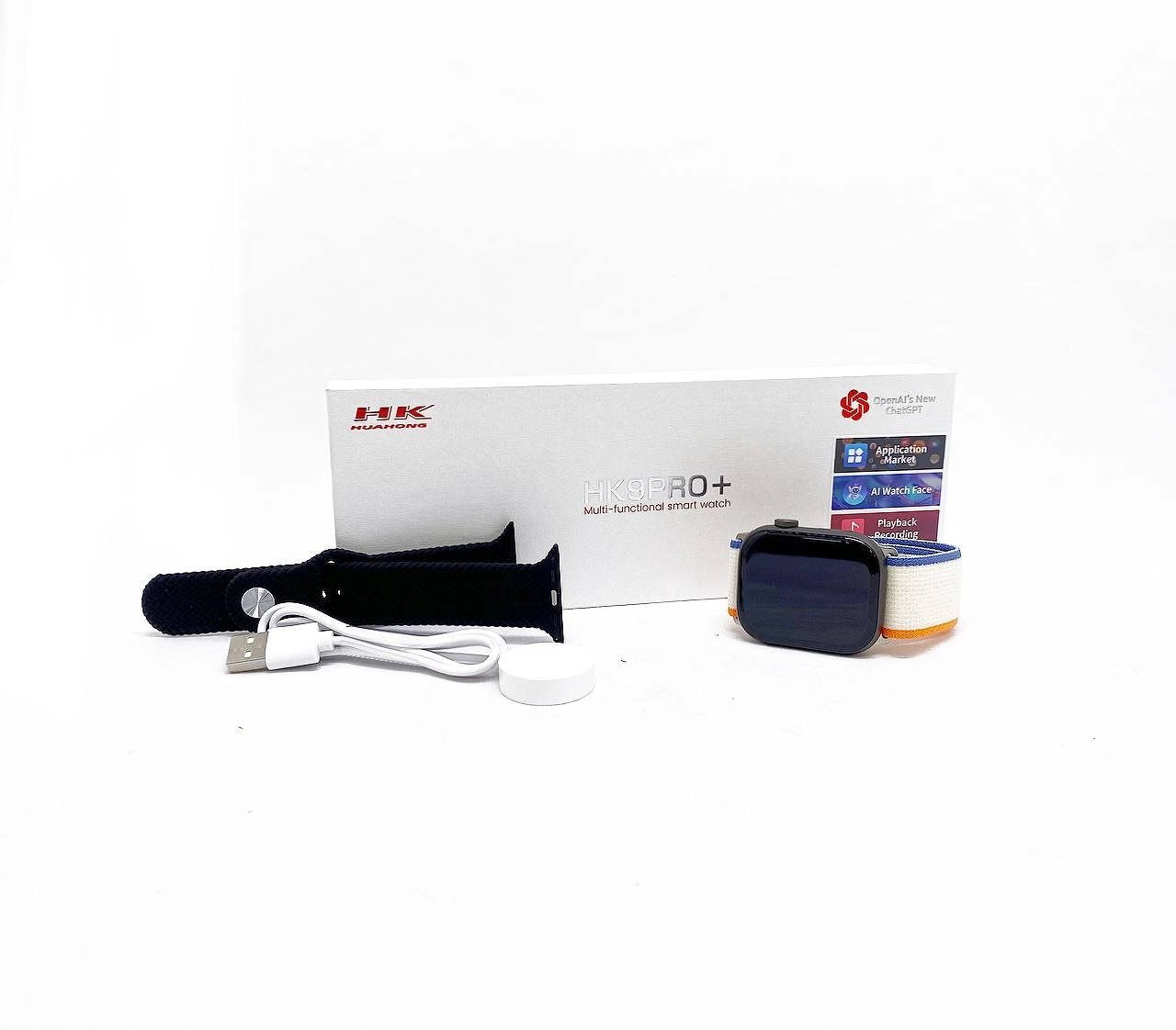 HK9 pro+ qora smart soati arzon
