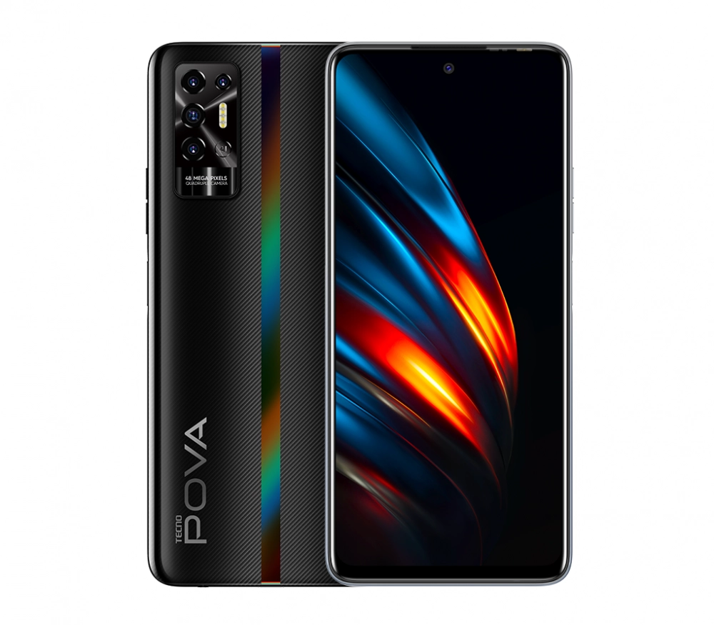 TECNO Pova 2 4/128GB Dazzle Black smartfoni sotib olish