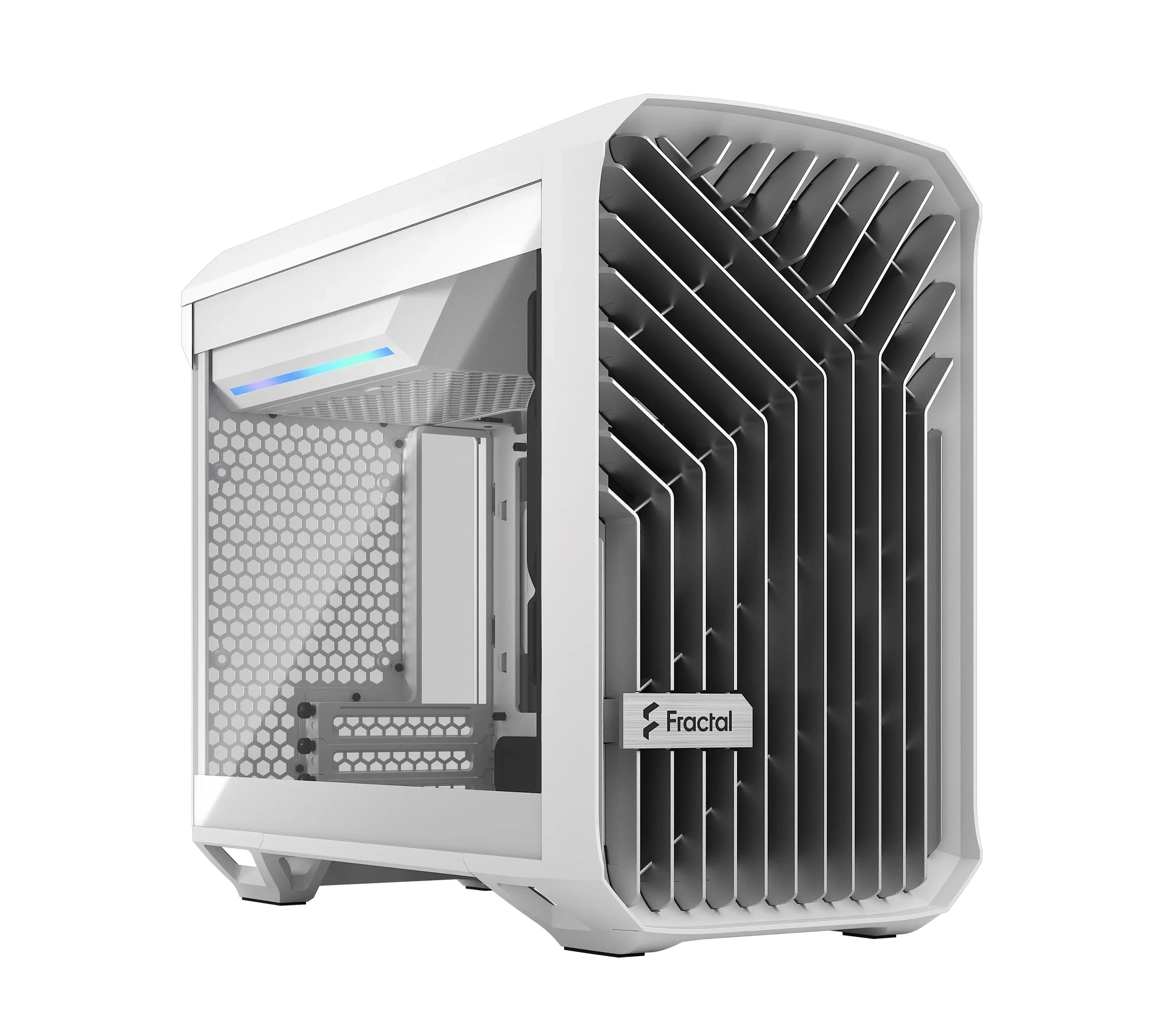 Компьютерный корпус FRACTAL DESIGN Torrent Nano White TG Clear Tint купить