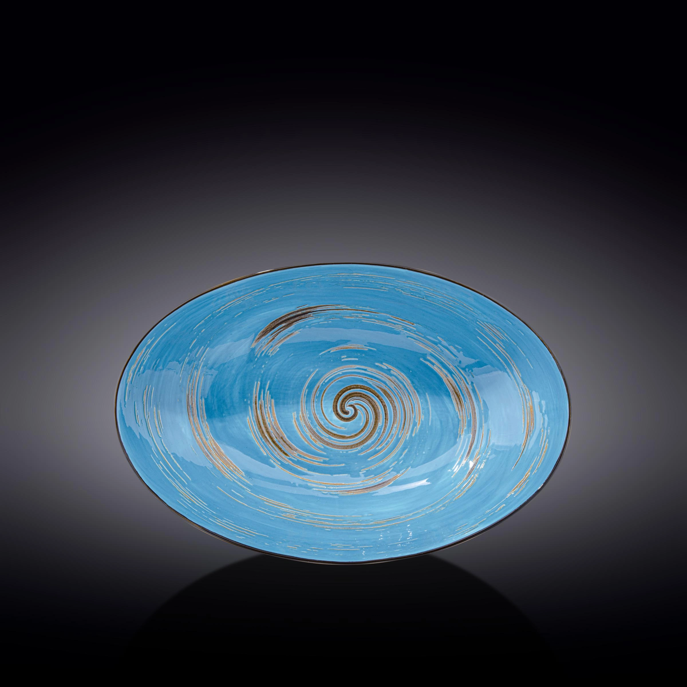 Wilmax WL-669641/A oval salat idishi, 30x19,5x7 sm, havorang sotib olish