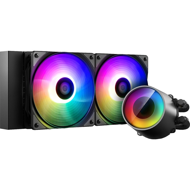 DeepCool CASTLE 240RGB V2 suyuq sovutish tizimi sotib olish