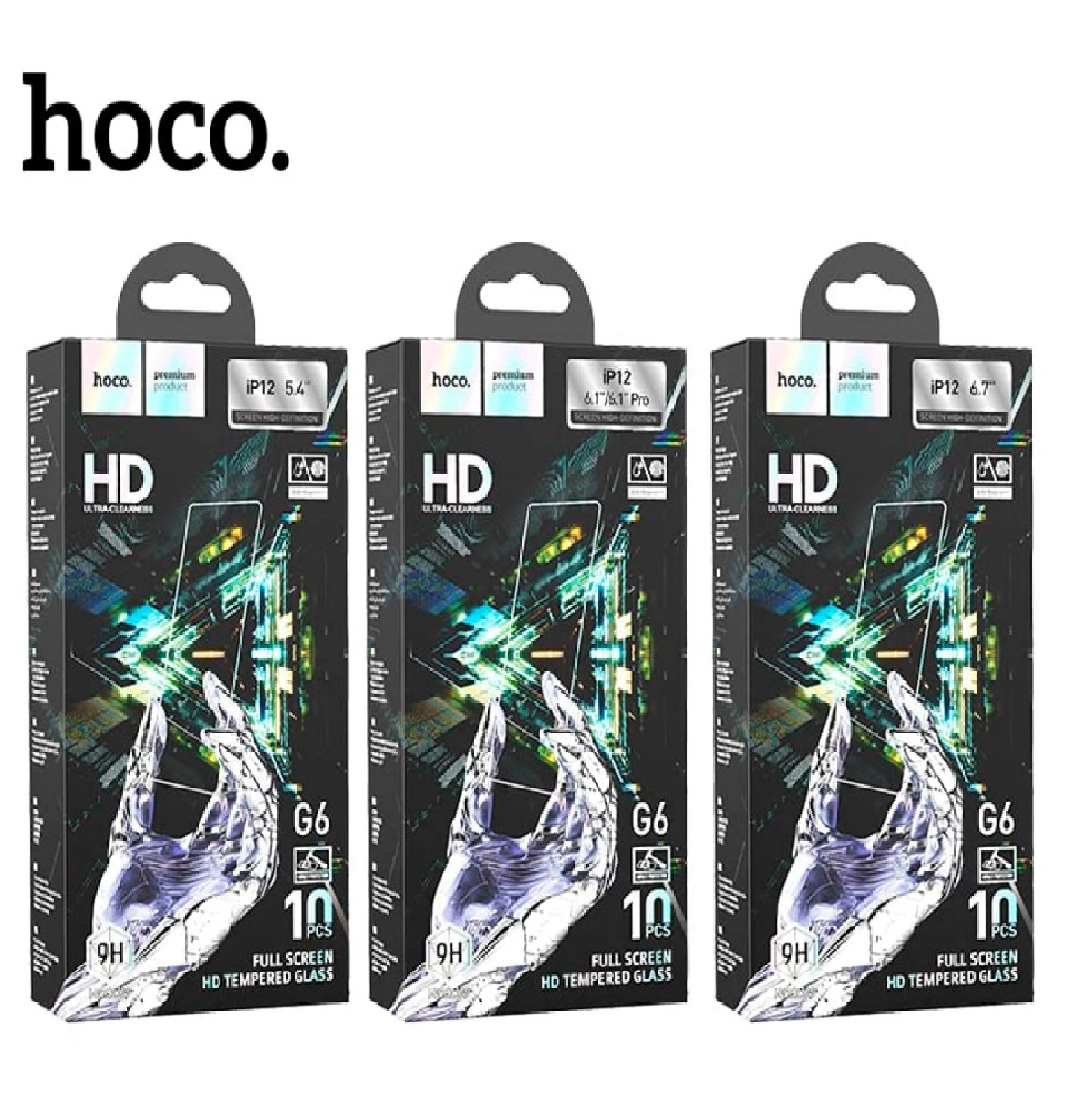 Apple iPhone 12 Pro, Pro Max HOCO G6 uchun himoya oynasi sotib olish