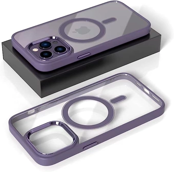 Чехол MagSafe для iPhone 14 Pro Max фиолетовый купить