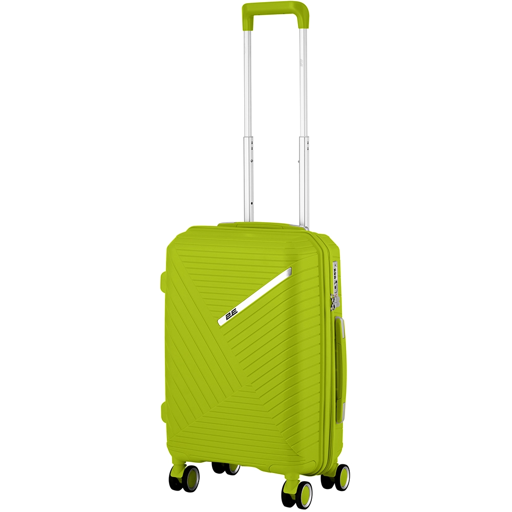 2E Sigma (kichik) Green apple plastik chemodani sotib olish