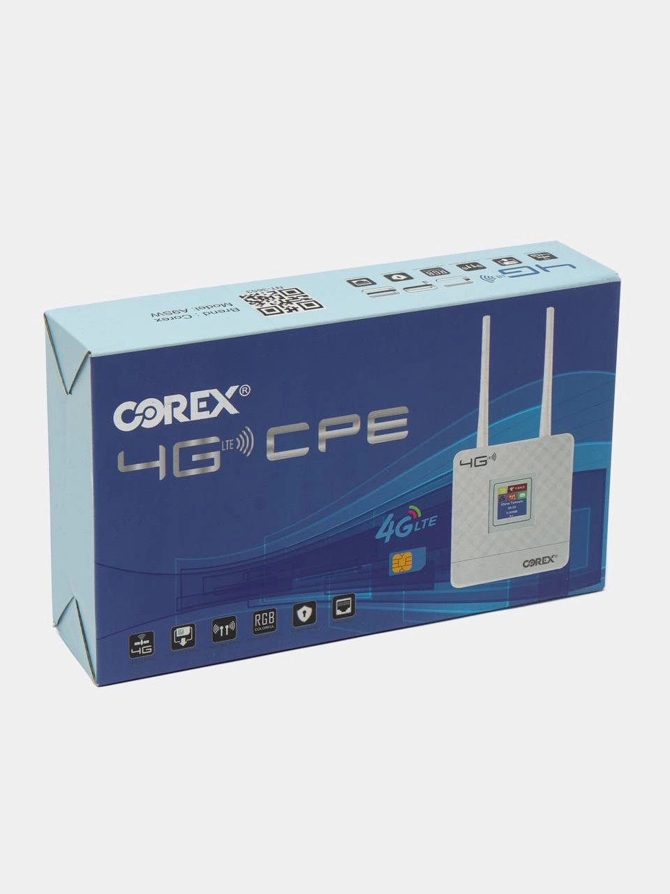 Corex 4G WiFi Router+LCD A9SW  Wi-Fi routeri sotib olish