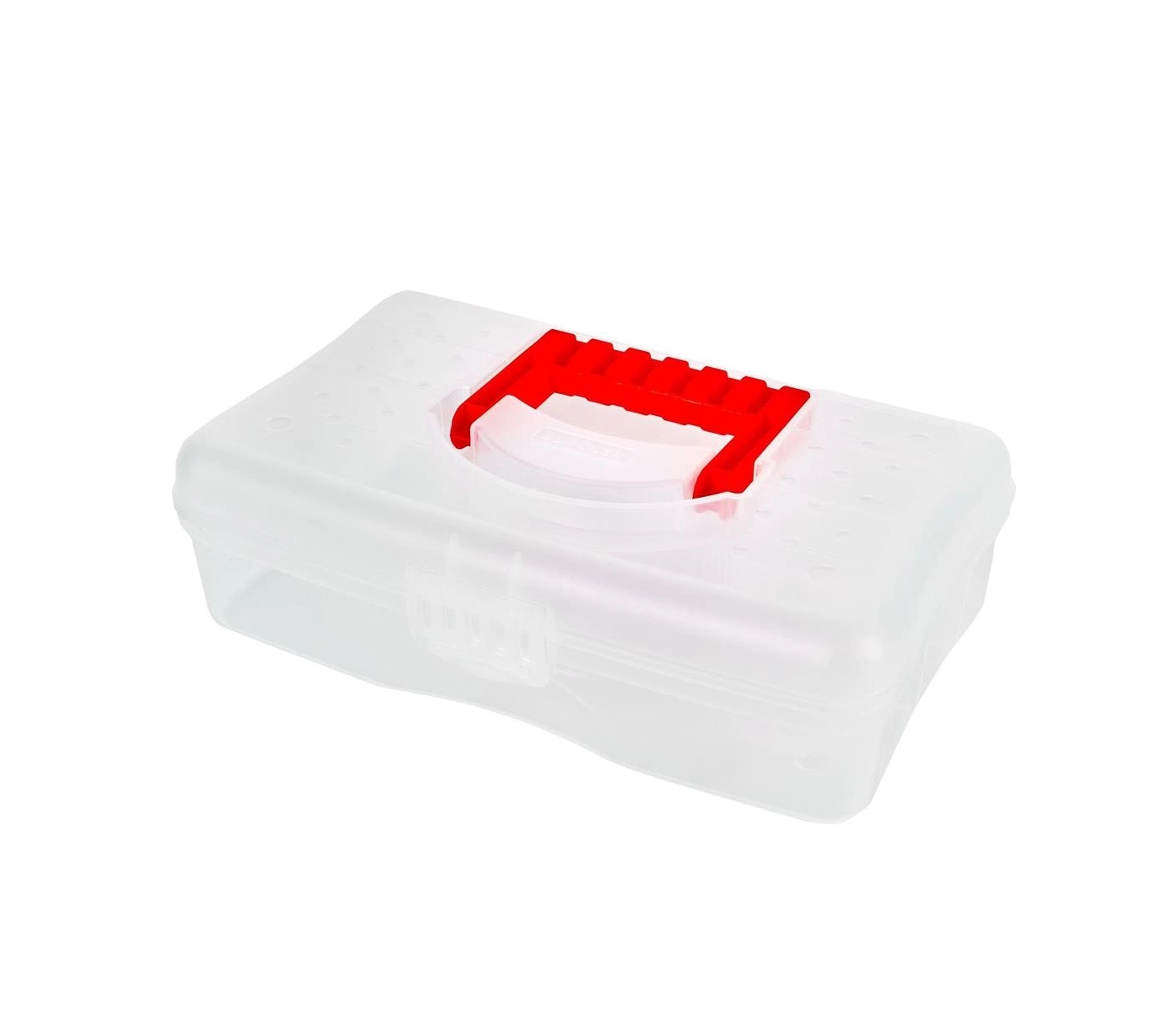 Контейнер KEEPLEX Family doctor с защелкой и ручкой малый 29,5х18х9см прозрачный кристалл купить