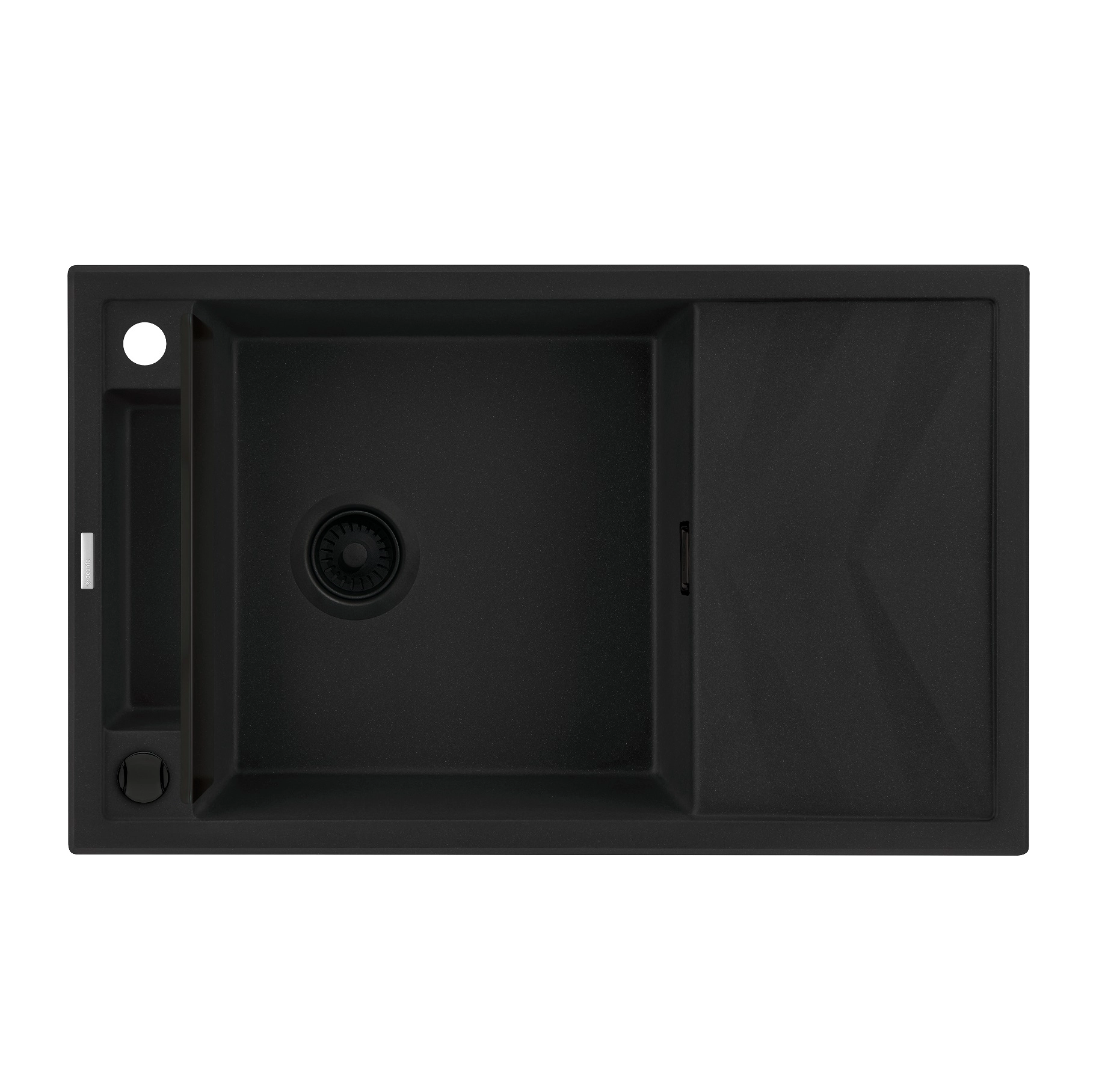 Кухонная мойка Deante MAGNETIC Черный (с осушкой) ZRM_N113 sotib olish