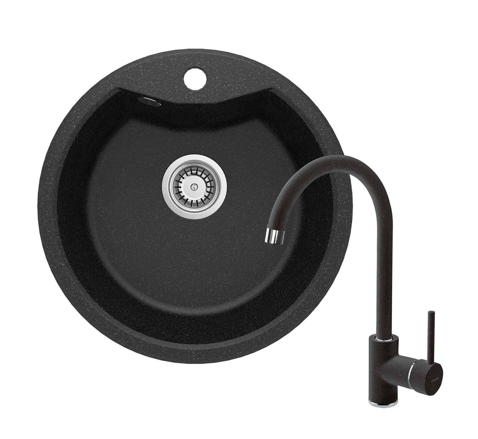 Кухонная мойка со смесителем Deante SOLIS Графит ZRSB2803 sotib olish