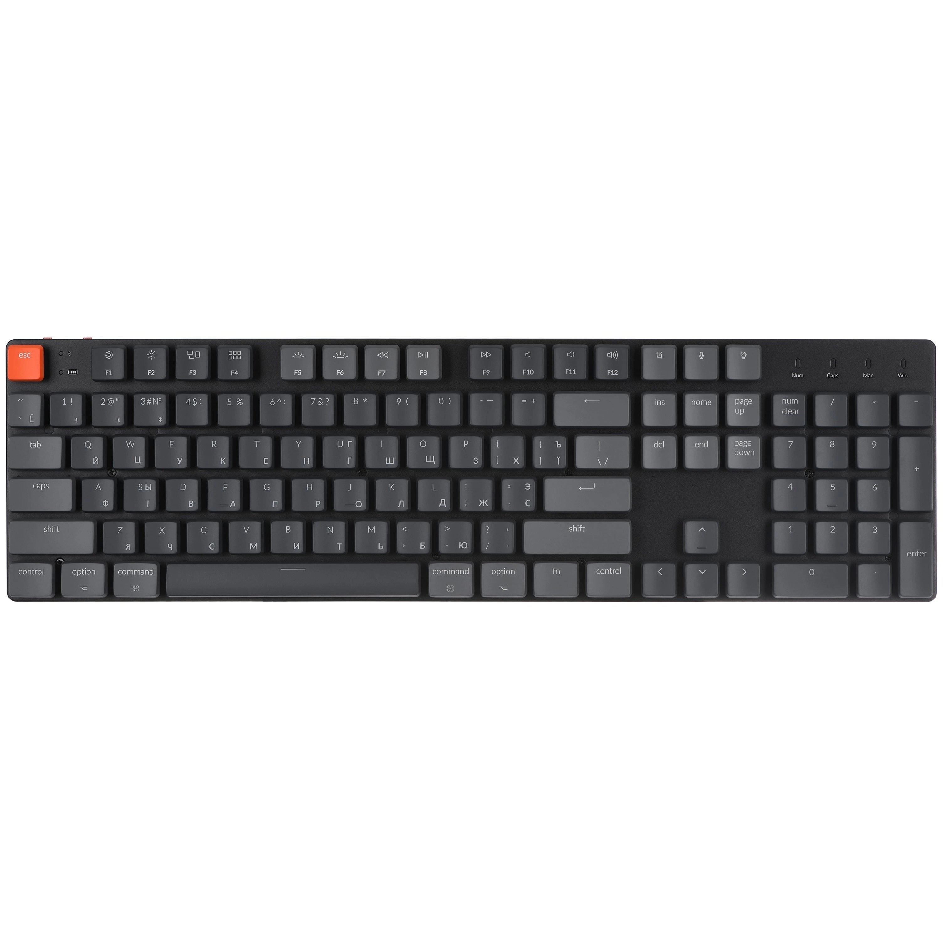 Клавиатура Keychron K5SE 104 Key Optical Mint RGB Hot-Swap WL UA Black (K5SEE5_Keychron) sotib olish