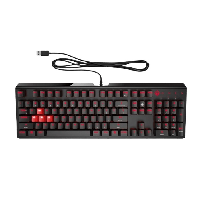 Клавиатура HP OMEN 1100 Black-Red USB sotib olish
