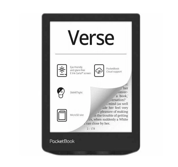 Электронная книга PocketBook 629 Mist Grey CIS sotib olish