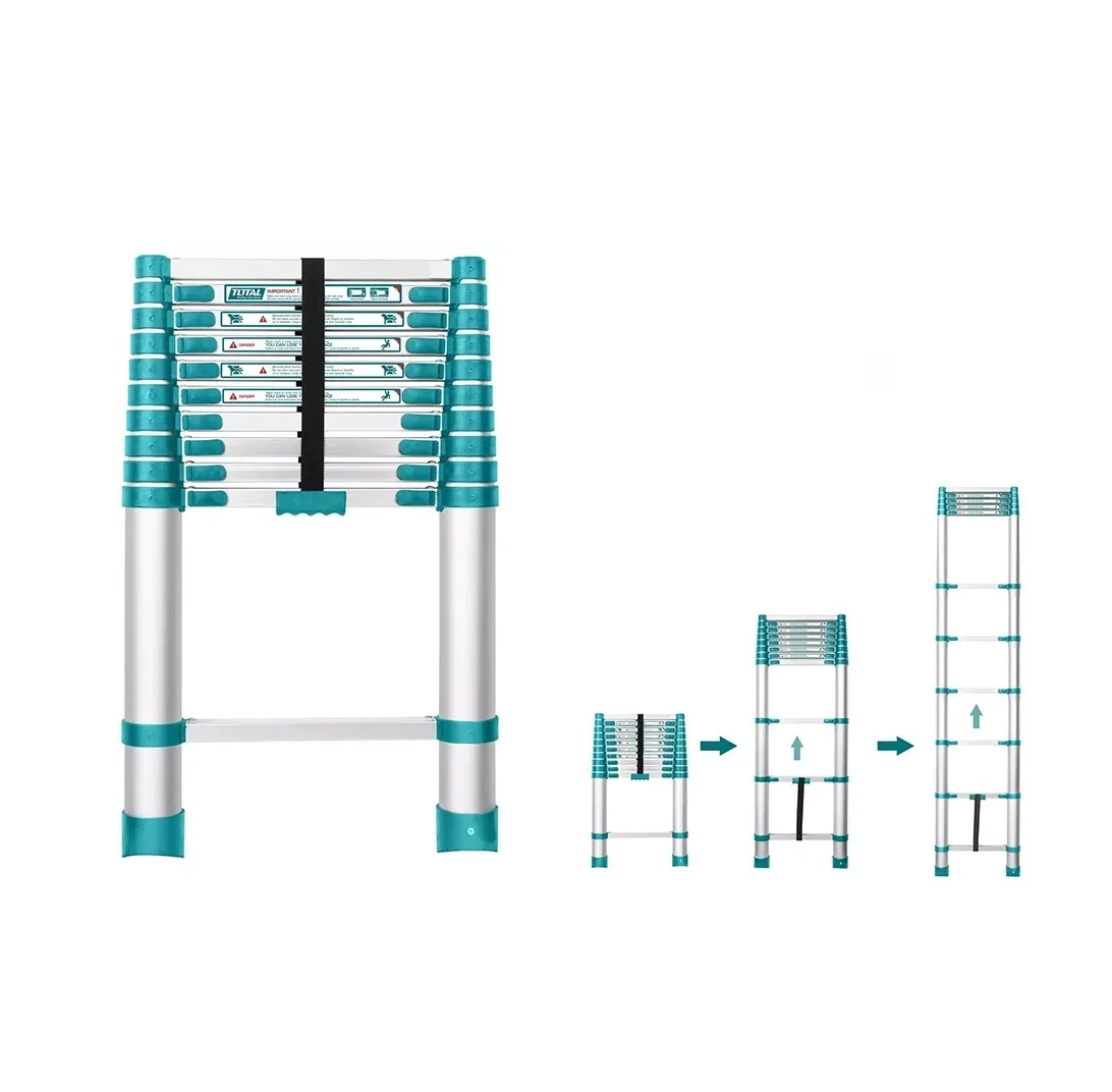 Teleskopik narvon Total THLAD08121 (12 pog'onali) sotib olish