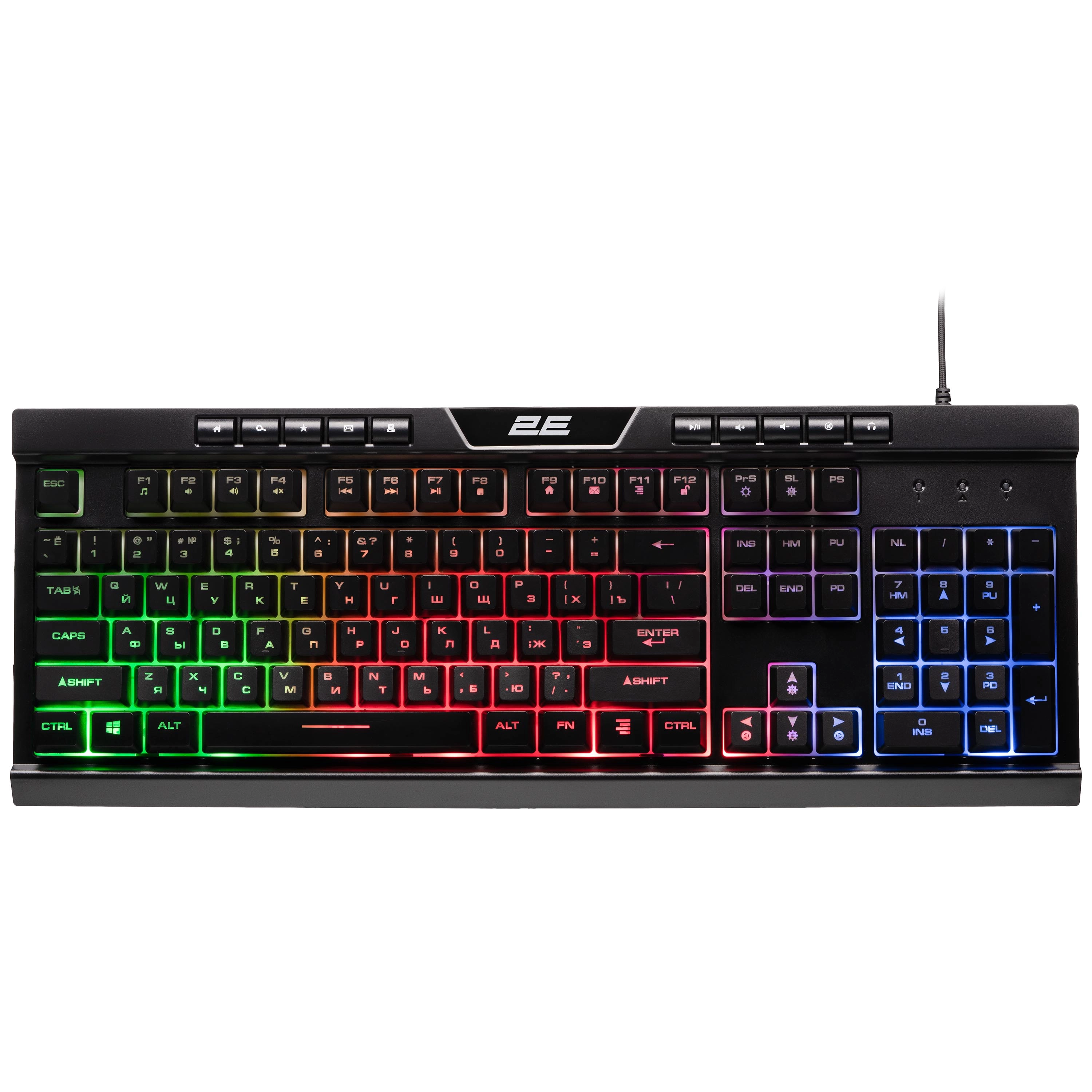 Klaviatura 2E Gaming Keyboard KG300 sotib olish